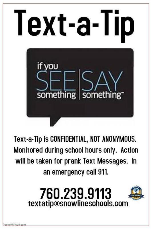 See Something, Say Something! You might save a life! Featured Photo
