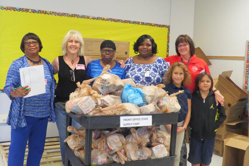 Backpack Buddies Program off to a Great Start in the Jasper County School District