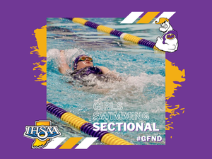 promo graphic - girls swimming sectional