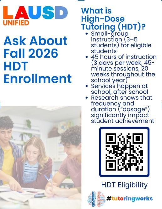 High-Dose Tutoring