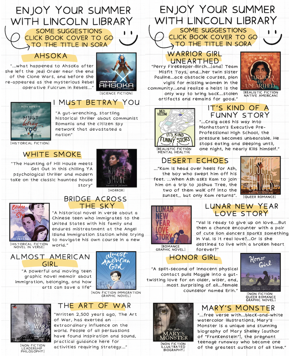 Book Suggestions 1&2