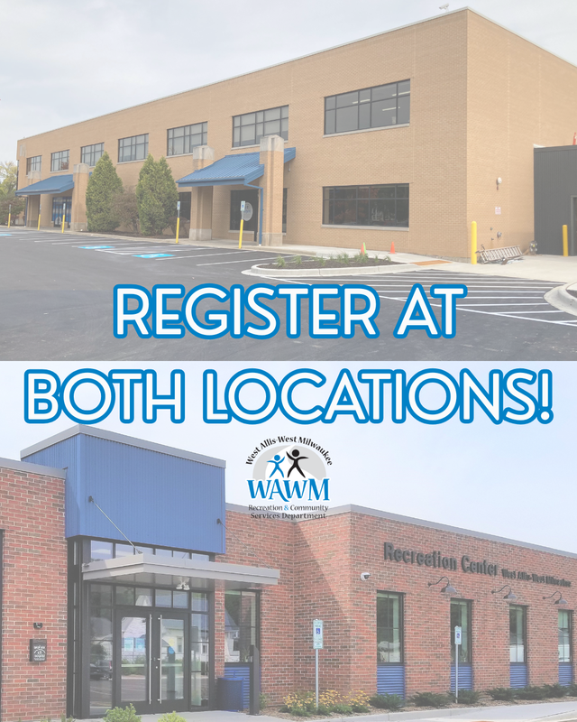 Register at both our locations with images of our buildings.