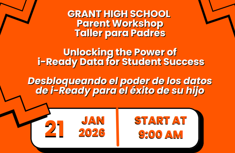 Parent Workshop: Unlocking the Power of iReady Data for Student Success