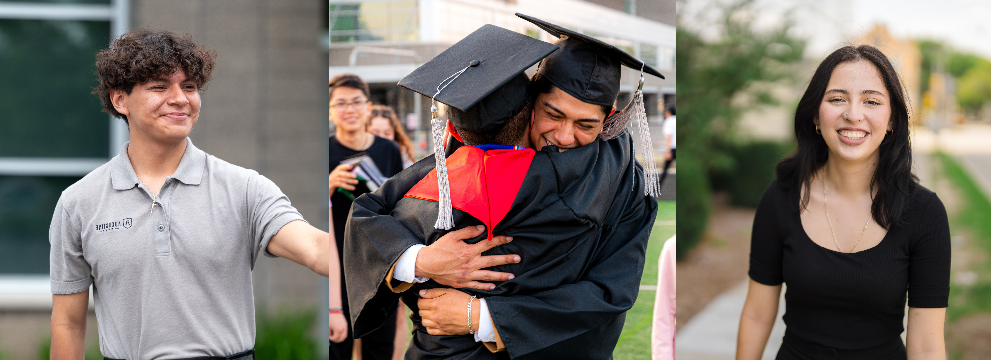 Smiling Students Collage
