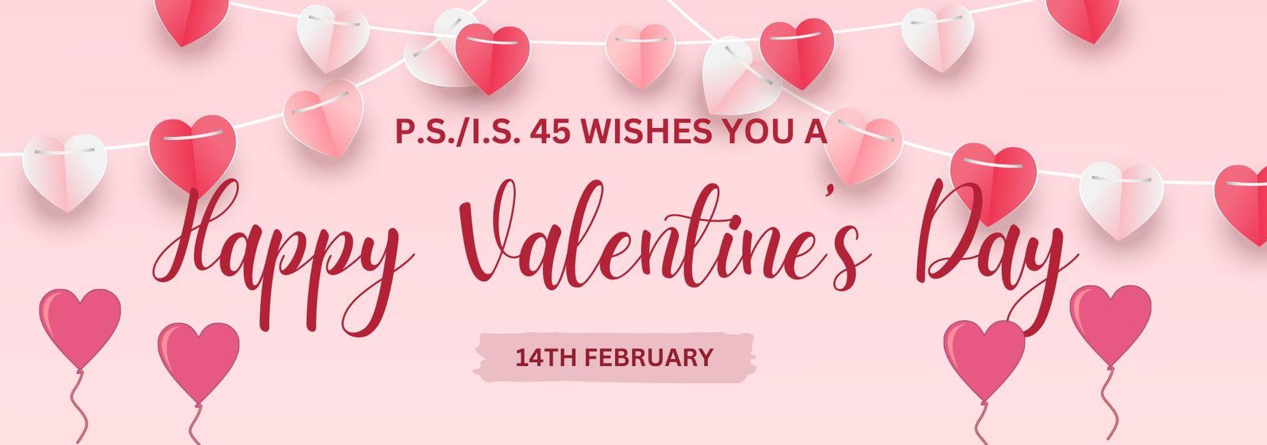 Happy Valentine's Day on February 14th
