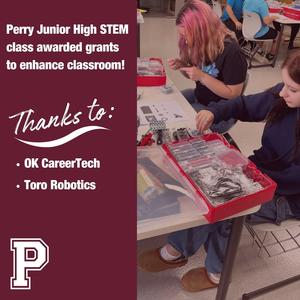 Perry Junior High STEM Grant 2025