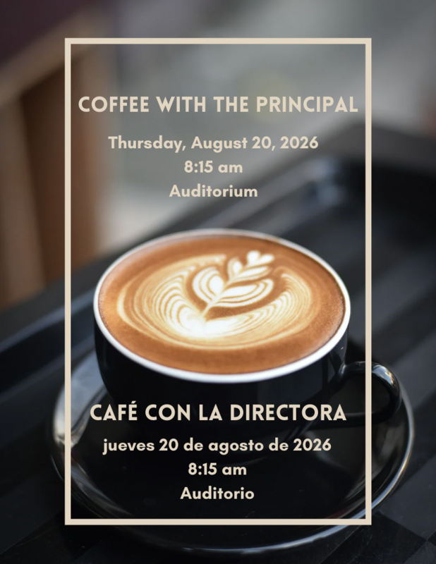 Coffeee with the Principal