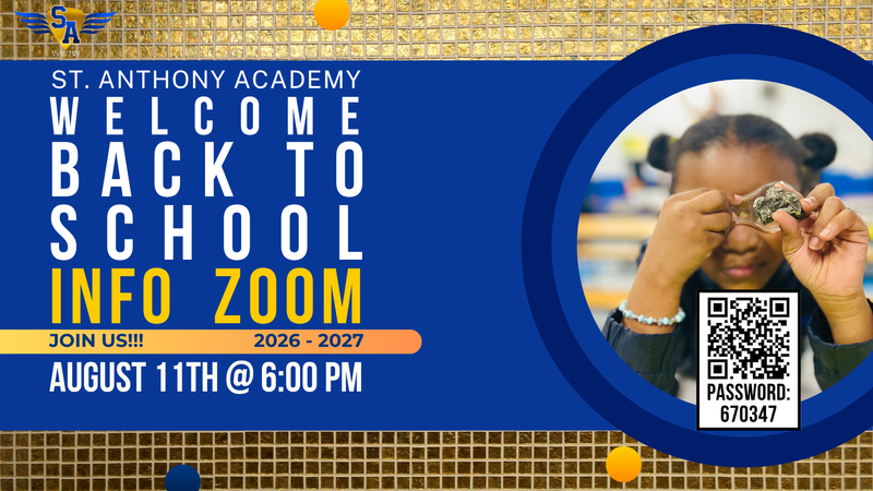 Welcome Back To School Zoom Meeting!!! Featured Photo