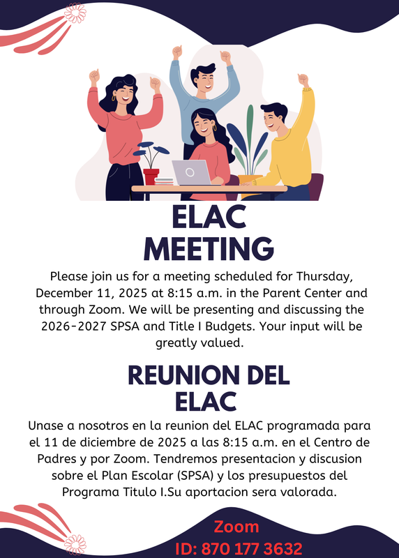 ELAC Meeting