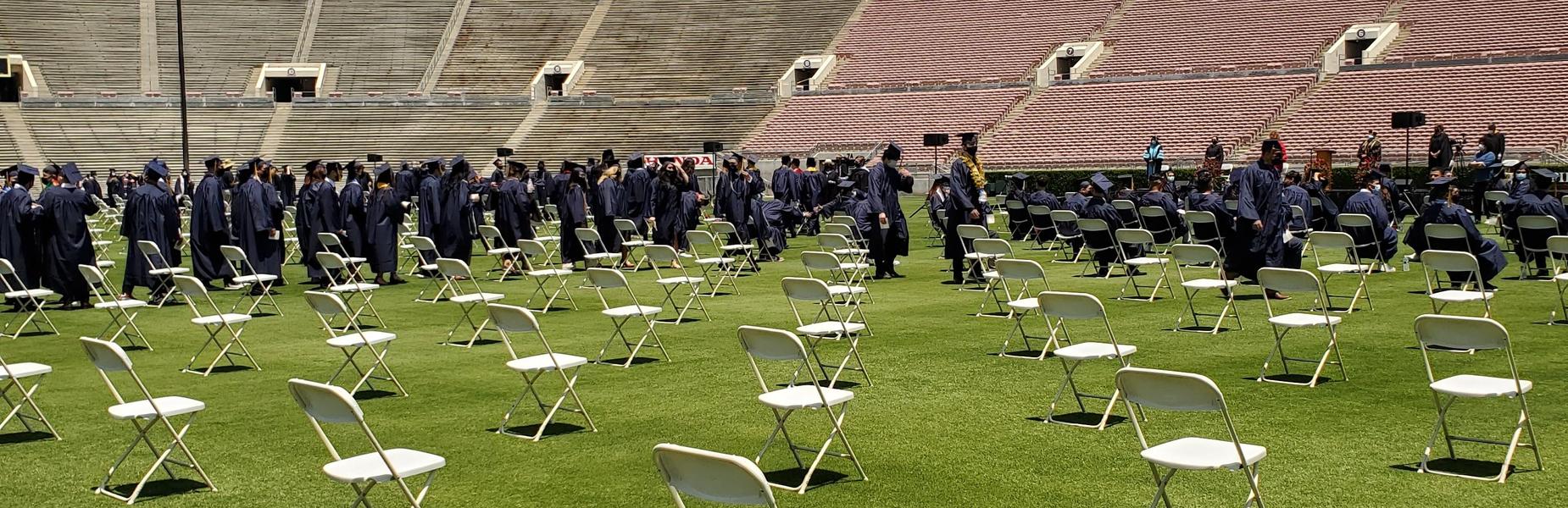 Graduation at the Rose Bowl - May 27, 2021