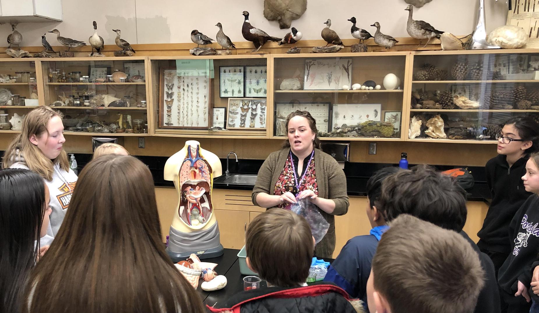 Science class at PHS