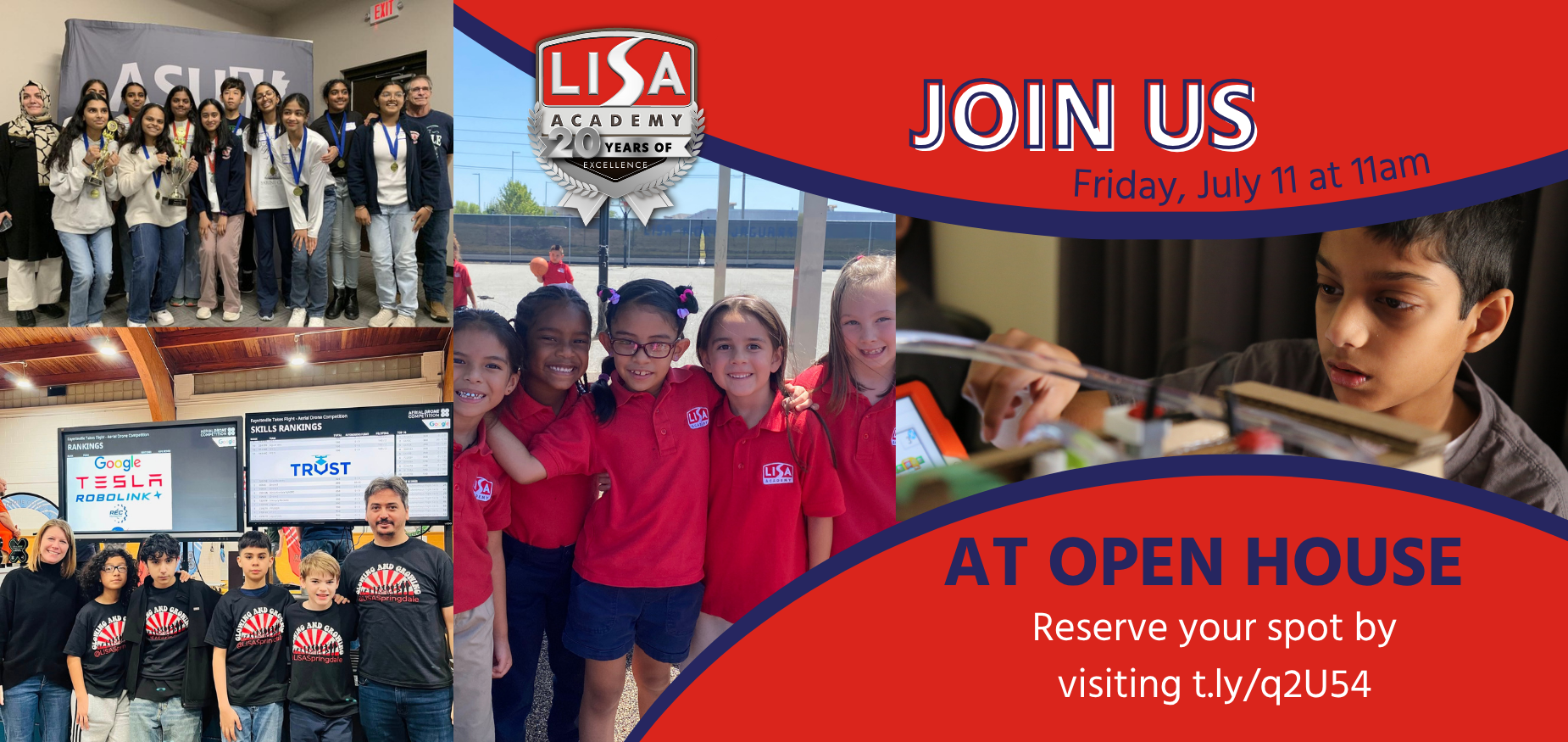 LISA Academy open house