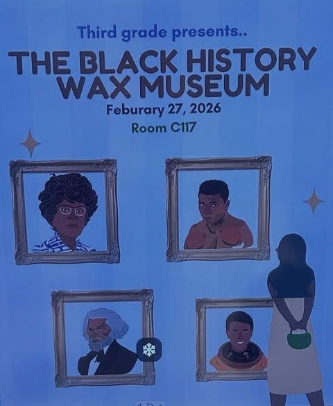 DES 3rd graders shared what they learned an about prominent leaders during their Black History wax museum presentation.