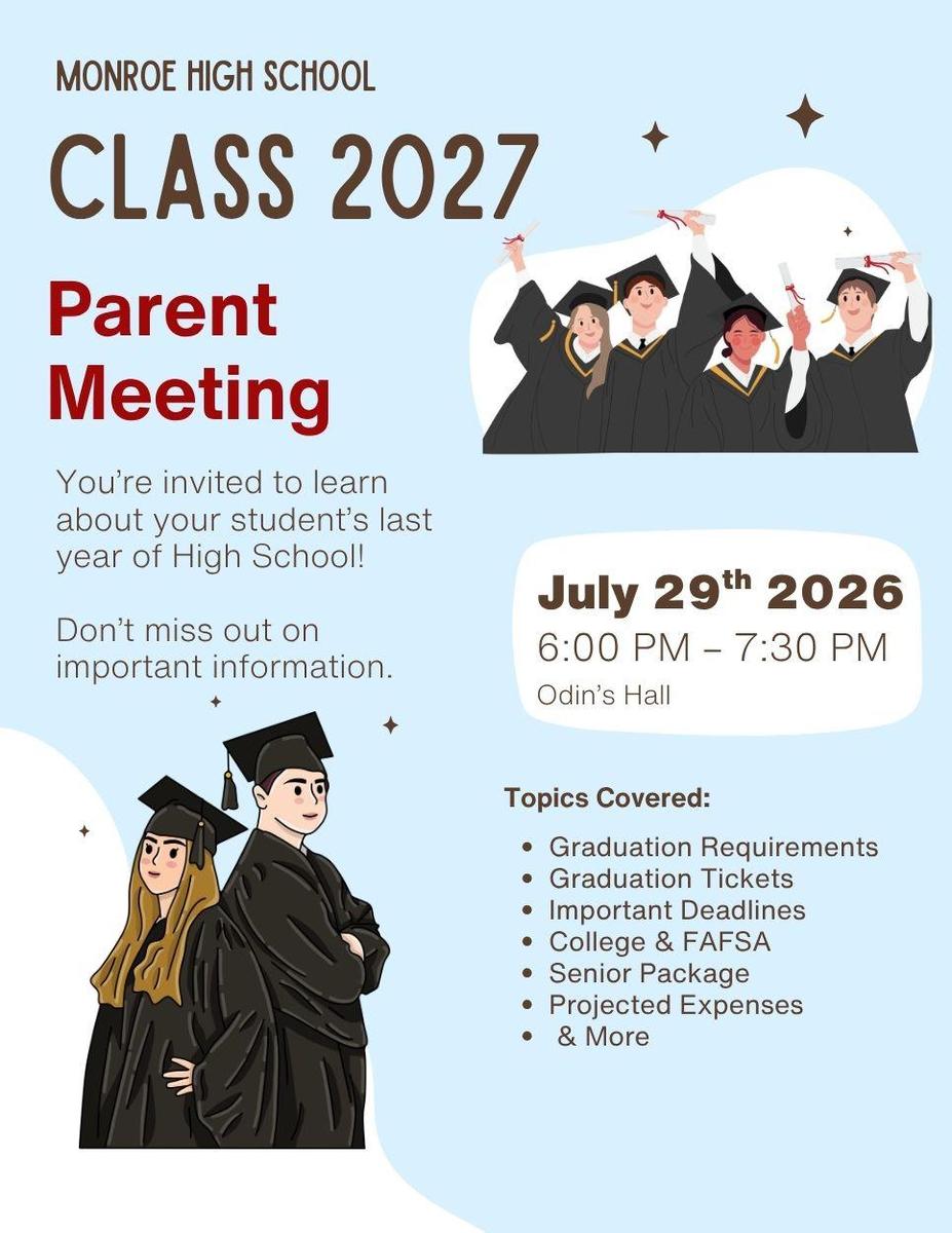 Parent Meeting Flyer