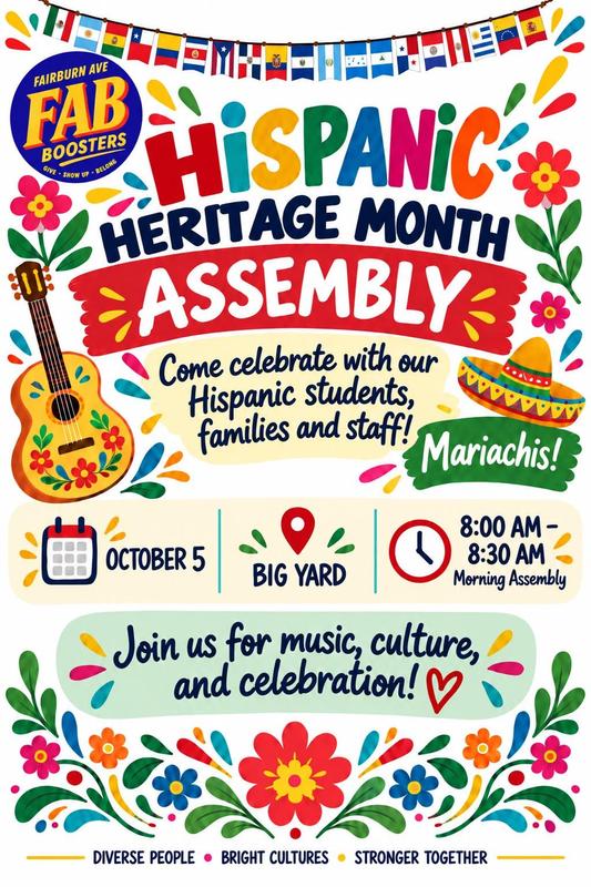 hispanic heritage month assembly