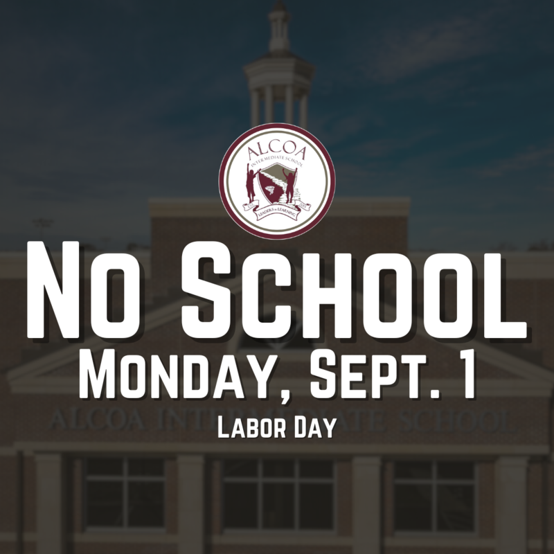Reminder - No School on Monday