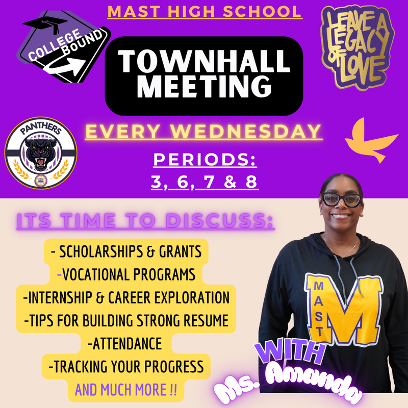 Ms. Amanda Town Hall Meetings