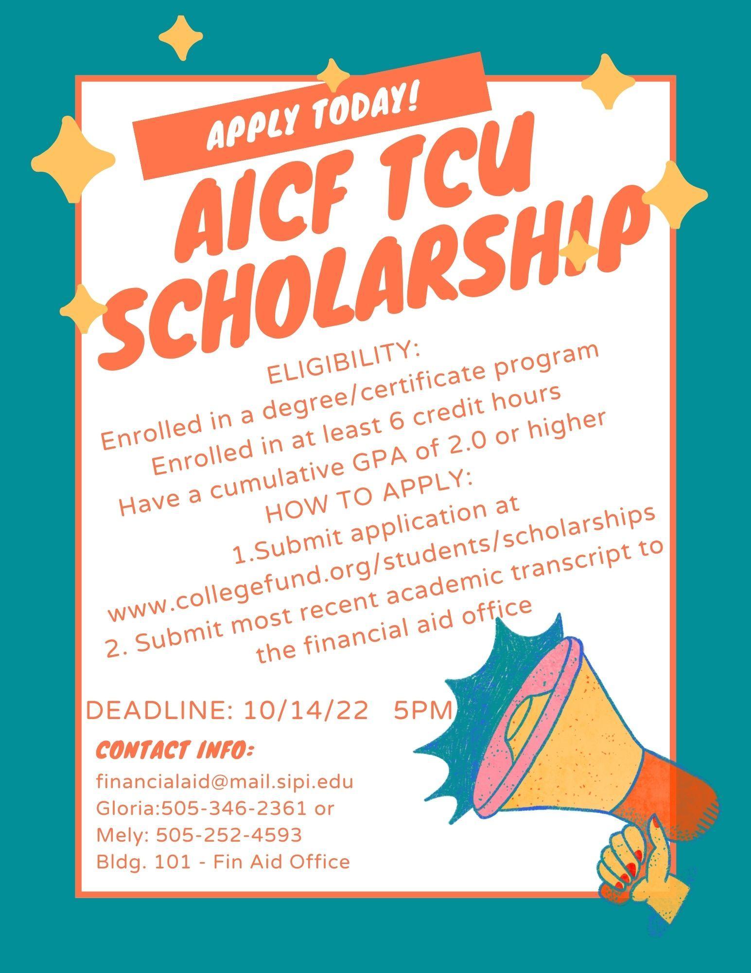 Scholarships - Admission Services - Southwestern Indian Polytechnic  Institute