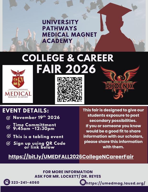 Fall 2026 College and Career Fair