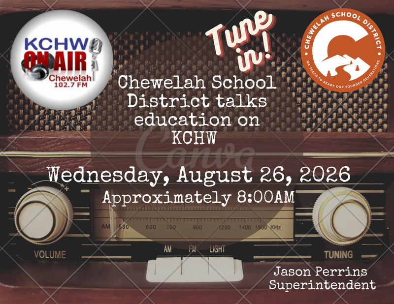 Chewelah School District talks education on KCHW on August 26, around 8am.