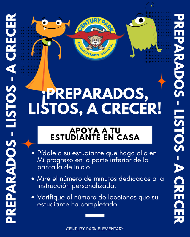iReady Set Grow Flyer Spanish