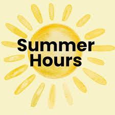 HCHS Summer Hours