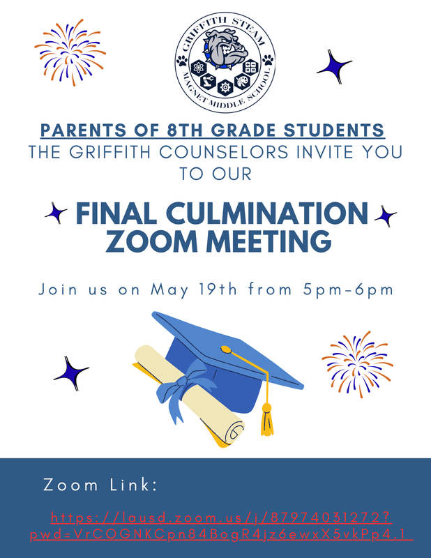 Final Culmination Zoom Meeting