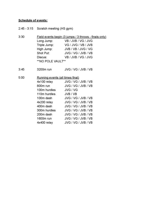 BG Booster Club Relays Featured Photo