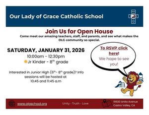 Open house flyer
