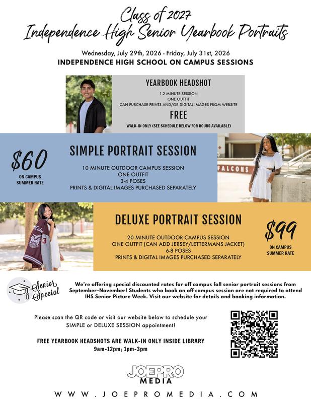 Class of 27 photo flyer