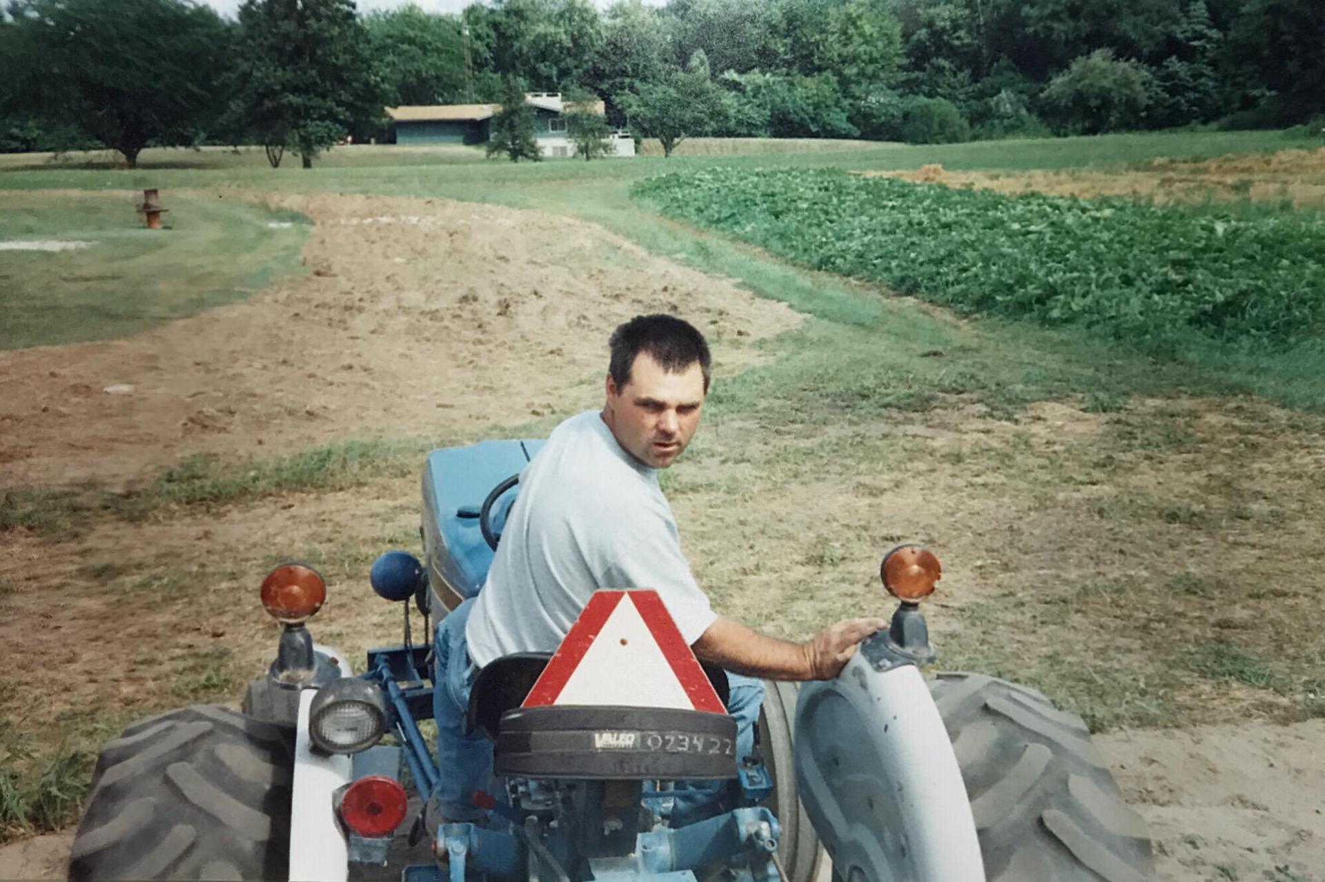 Installing the first building