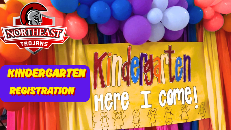 Northeast Elementary Kindergarten Registration Graphic