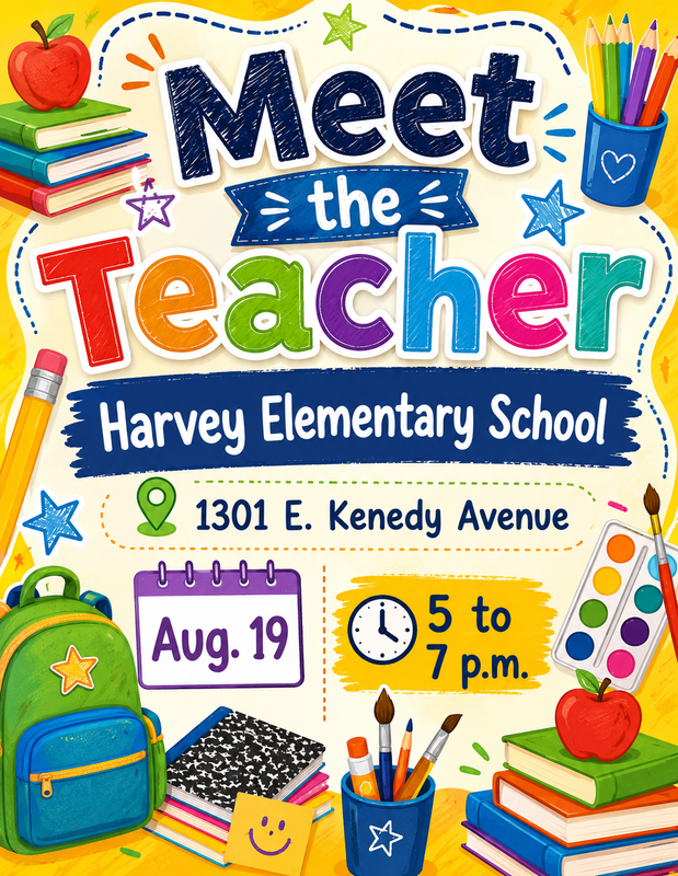 Meet the Teacher at Harvey Elementary