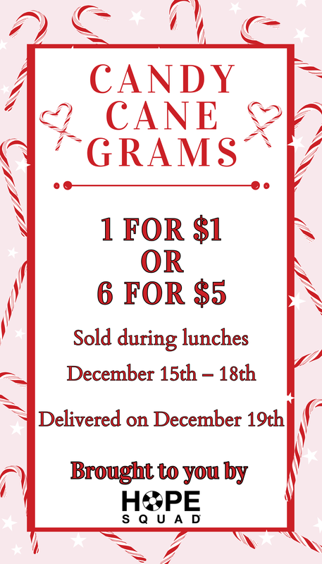 Candy Cane Grams Poster