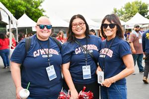 C.J. Morris Elementary teachers pose for a photo at the Welcome Back Event.