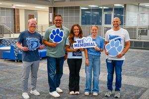 all of memorial admin team