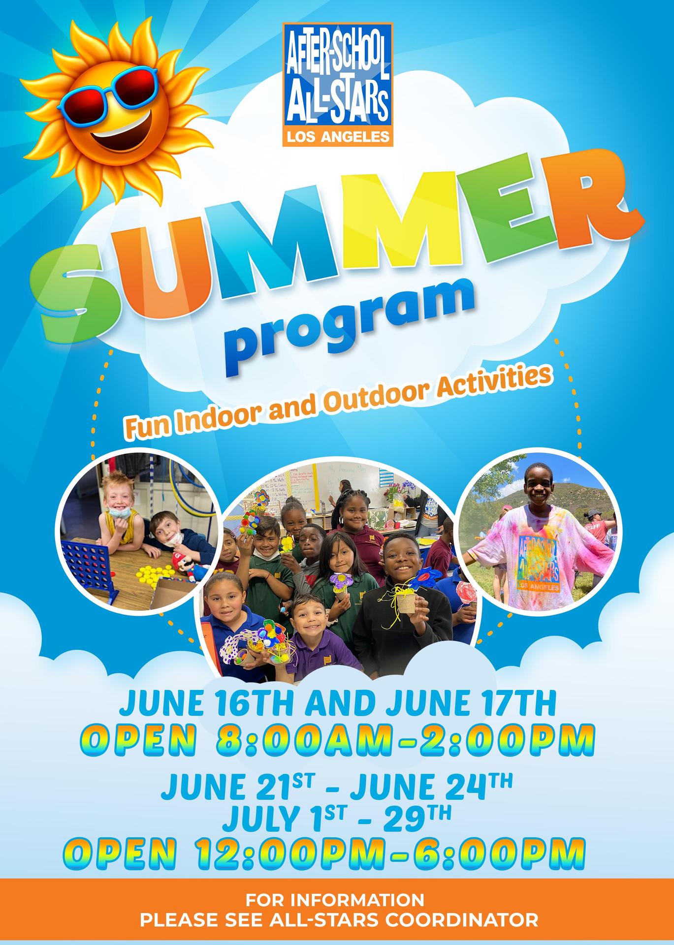 After School All Stars Summer Program