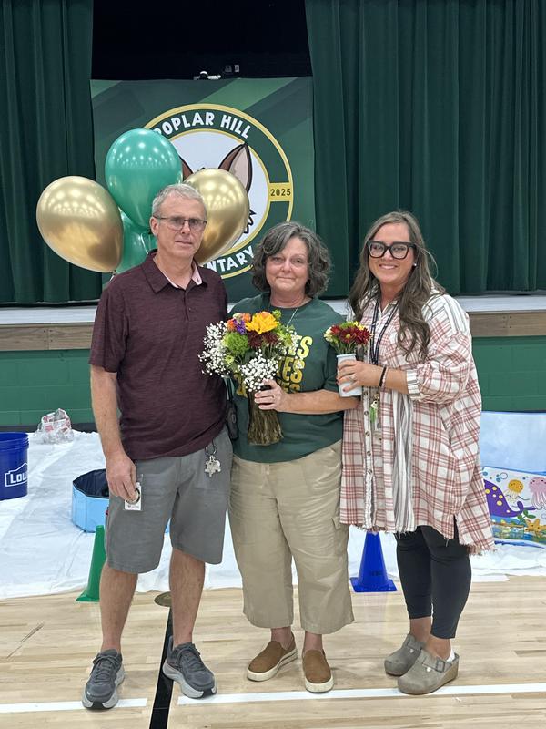 Staff member of the year.