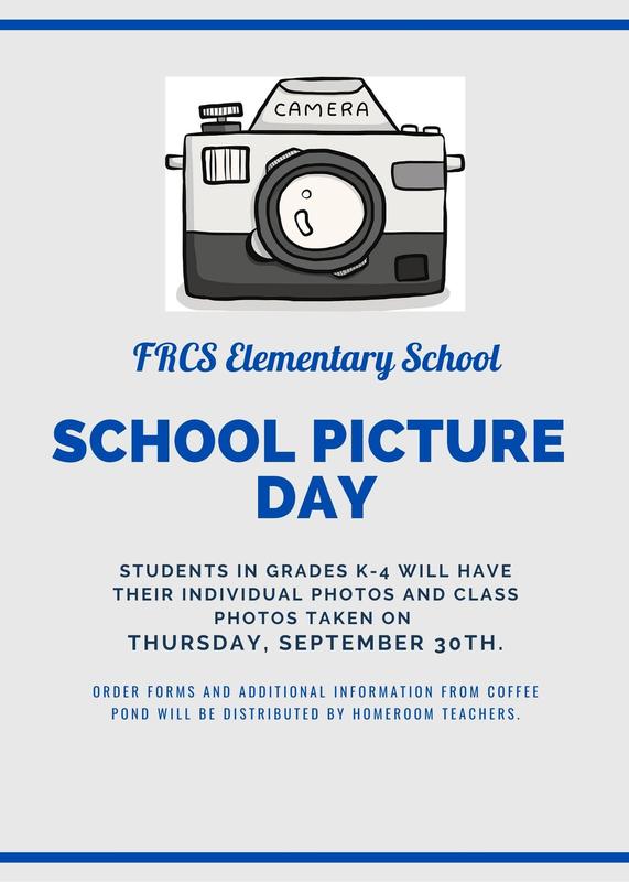 Elementary School Picture Day - Thursday, September 30th! Featured Photo