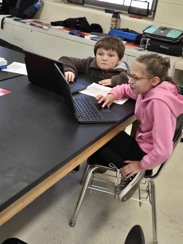 Mrs. Mark’s class has been learning about Newton’s Laws of Motion.