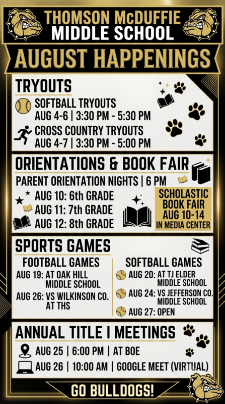 August Happenings