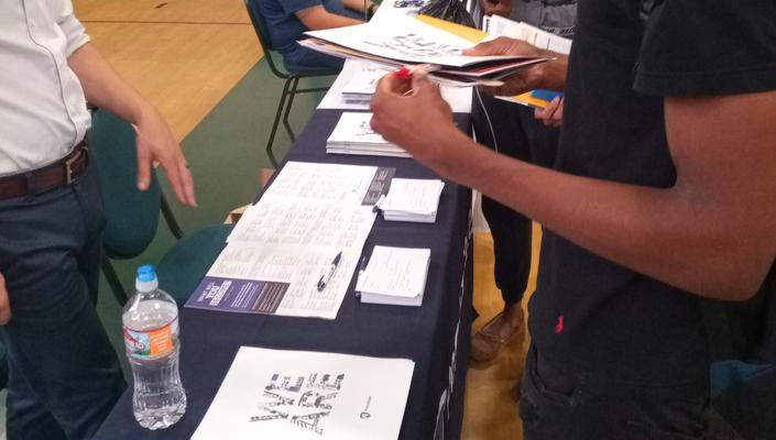 College Fair pix