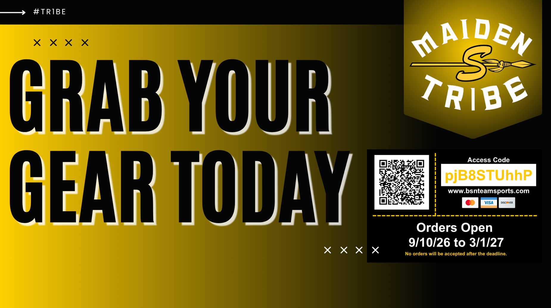 Support your Maidens and rep Seminole ISD &ndash; grab your Maiden TR1BE gear today!