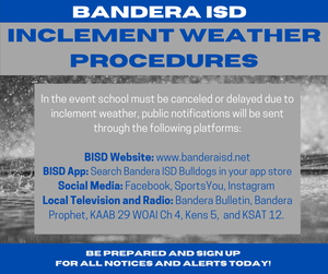 weather alerts for BISD