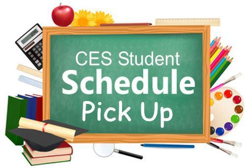 CES Student Schedule Pick Up Info Featured Photo