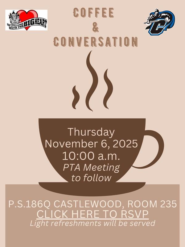 flyer for event at school details in header