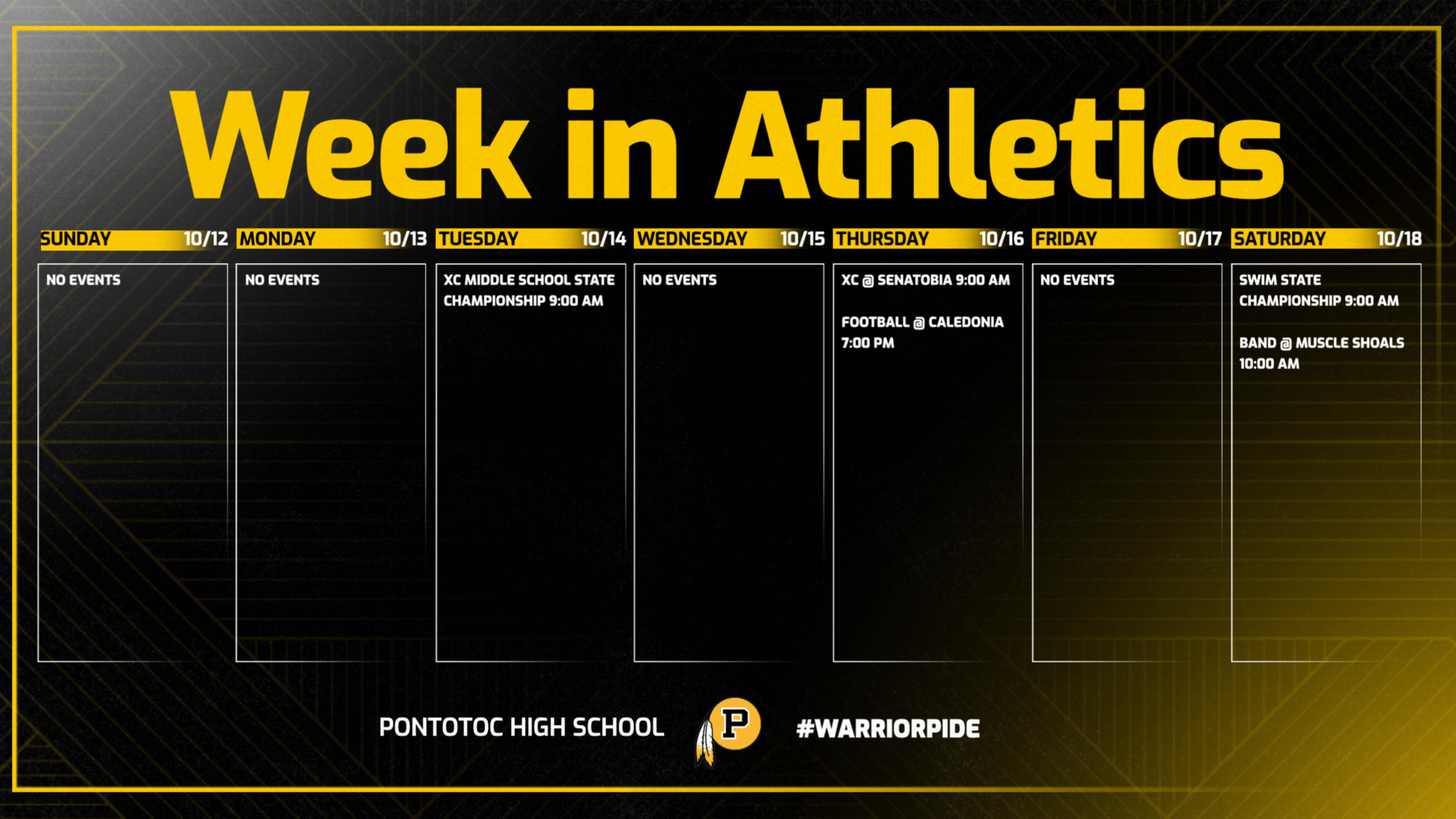 Week in Athletics 