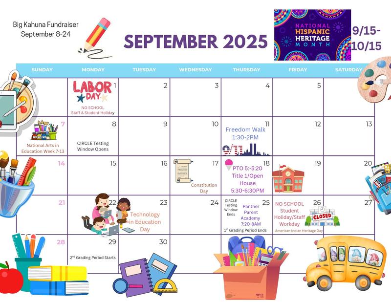 September Calendar