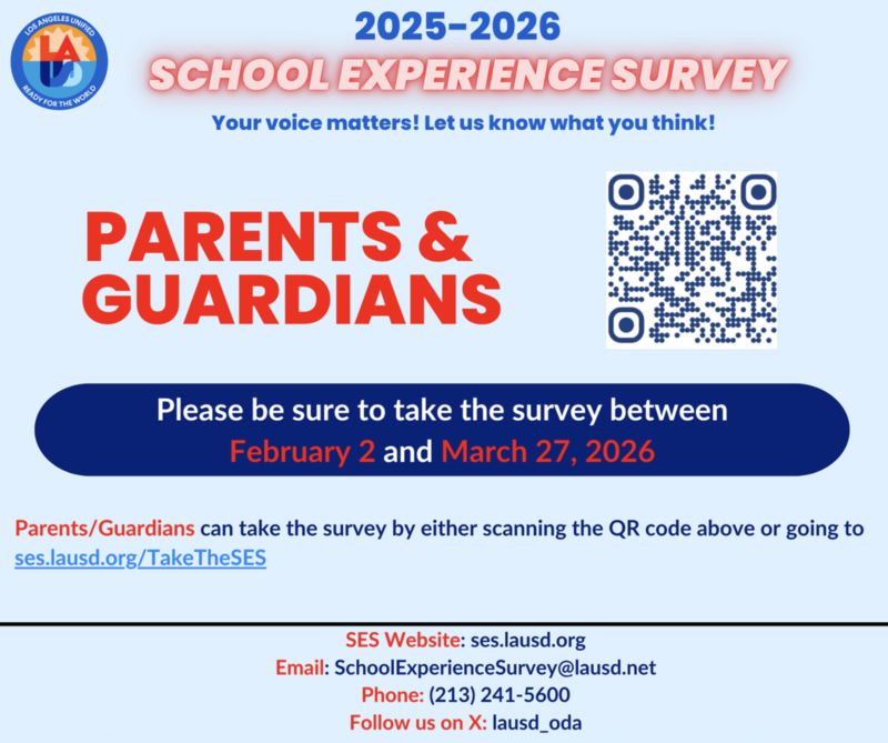 School Experience Survey