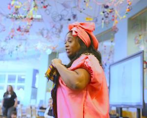 Award-Winning Children's Author Ada Ari Visits the Whelan School